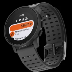 9 Peak Pro All Black, Multisportklokke Unisex