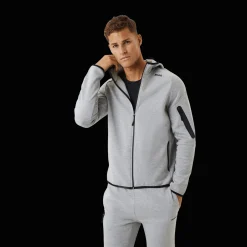 Borg Tech Sweat Hoodie, Hettejakke, Herre