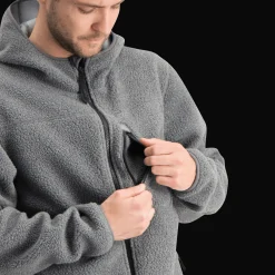 Branas Teddy Fleece Jacket, Fleecejakke Herre