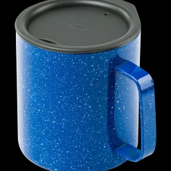 Camp Cup 15 Oz Blue Speckle, Turkopp