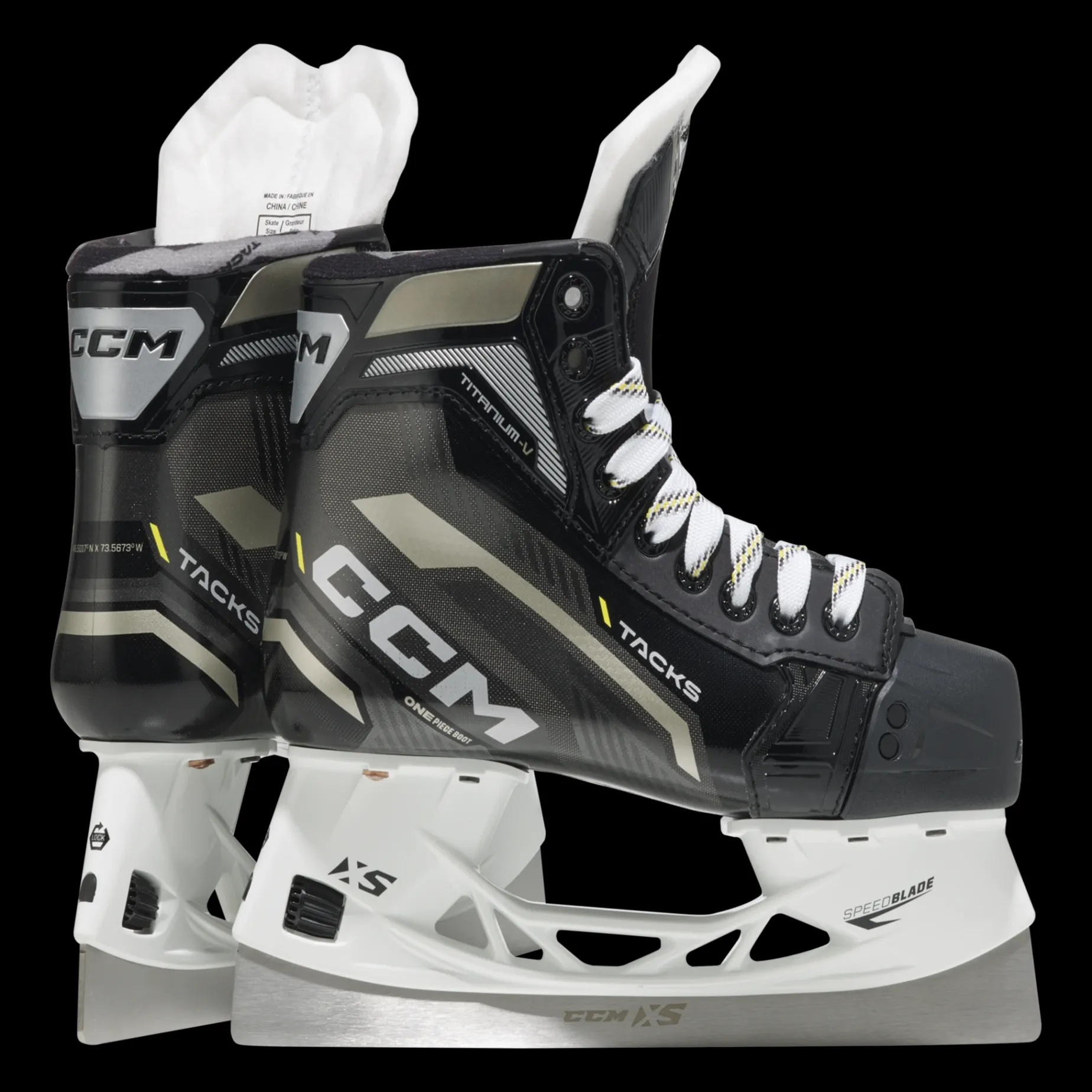 Ccm Tacks Titanium V Bandy Skates Intermediate, Bandyskoyte Intermediate