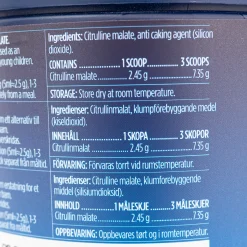 Citrulin Malat, Kosttilskudd