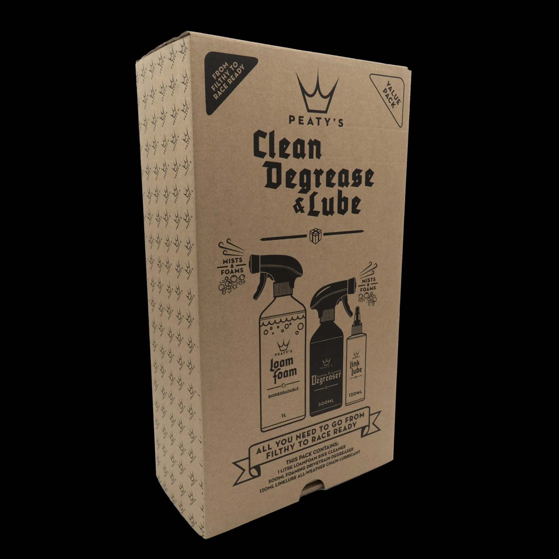 Clean Degrease Lube Gift Pack, Rengjoringspakke