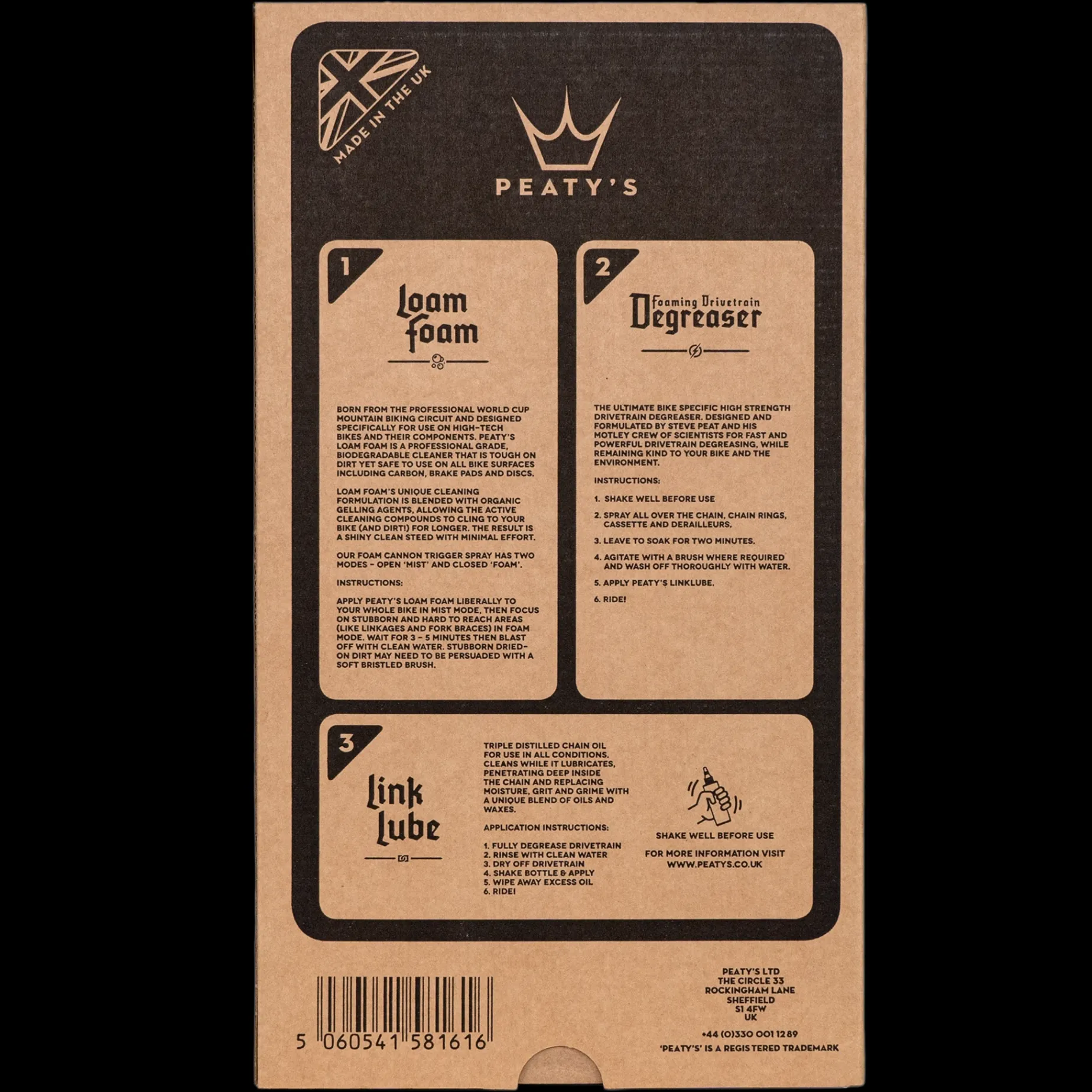 Clean Degrease Lube Gift Pack, Rengjoringspakke