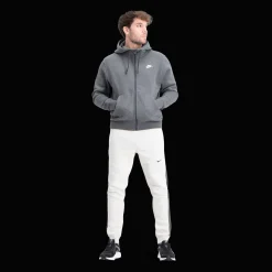 Club Hoodie Full Zip, Hettejakke, Herre