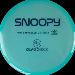 Crystal Line Putter Snoopy, Putter Frisbeegolf