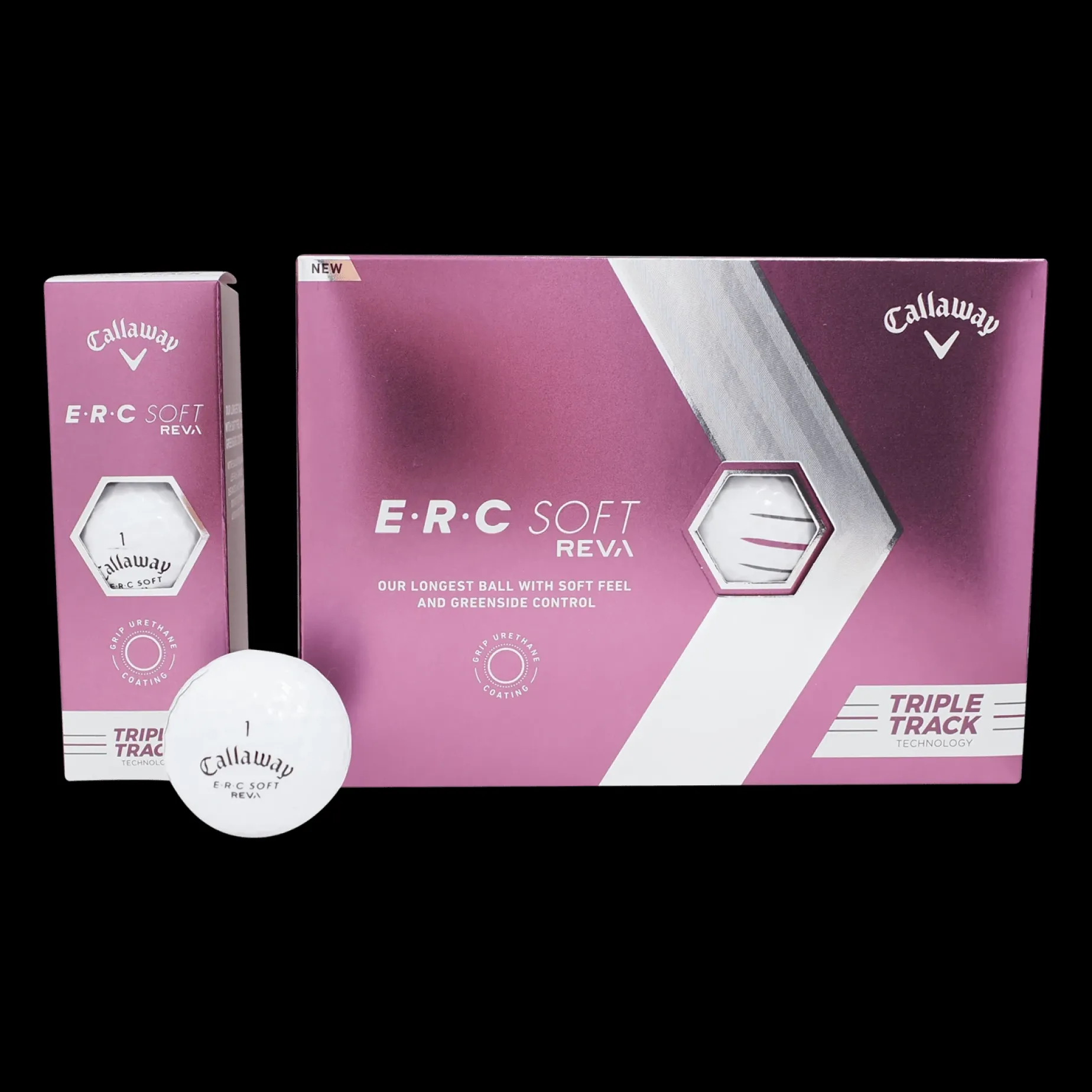 Erc Soft Reva 23 Triple Track, Golfball