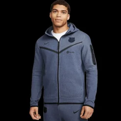 Fc Barcelona Techfleece Hoodie, Hettejakke, Unisex