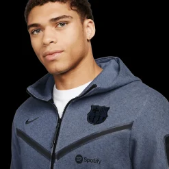 Fc Barcelona Techfleece Hoodie, Hettejakke, Unisex