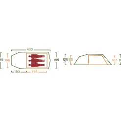 Fjellheimen Pro 3 Camp, Telt