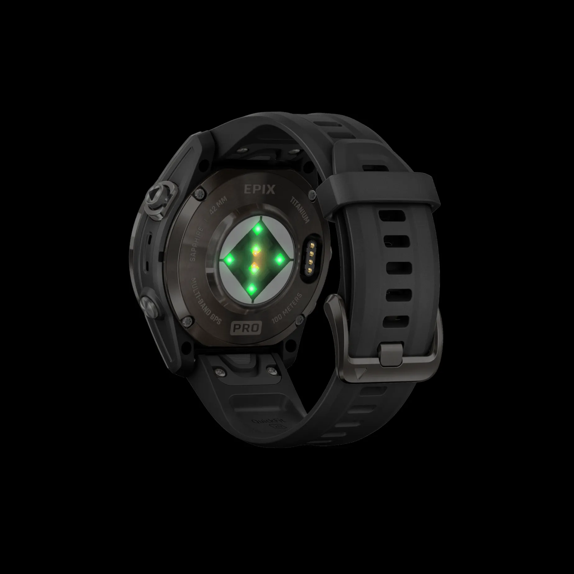 Garmin Epix Pro (Gen 2) Sapphire Edition 42Mm, Carbon Gray, Smartklokke Med Amoled-Skjerm, Unisex