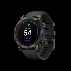 Garmin Epix Pro (Gen 2) Sapphire Edition 47Mm, Carbon Gray, Smartklokke Med Amoled-Skjerm, Unisex