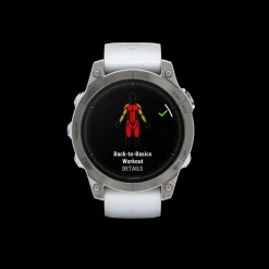 Garmin Epix Pro (Gen 2) Sapphire Edition 47Mm, Whitestone, Smartklokke Med Amoled-Skjerm, Unisex