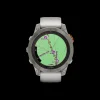 Garmin Fenix 7 Pro Sapphire Solar Edition, Fog Gray, Orange, Gps Smartklokke, Unisex