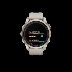 Garmin Fenix 7S Pro Sapphire Solar Edition, Soft Gold, Gps Smartklokke, Unisex