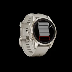 Garmin Fenix 7S Pro Sapphire Solar Edition, Soft Gold, Gps Smartklokke, Unisex