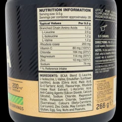 Gold Standard Bcaa Train & Sustain 266 G