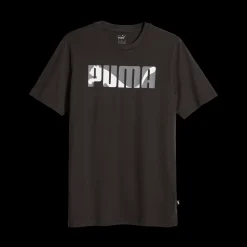 Graphics Puma Wording Tee, T-Skjorte Herre