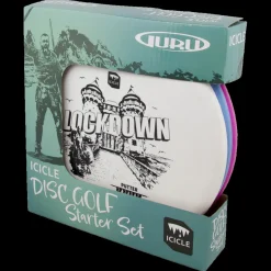 Icicle Disc Golf Starter Set, Sett Frisbeegolf
