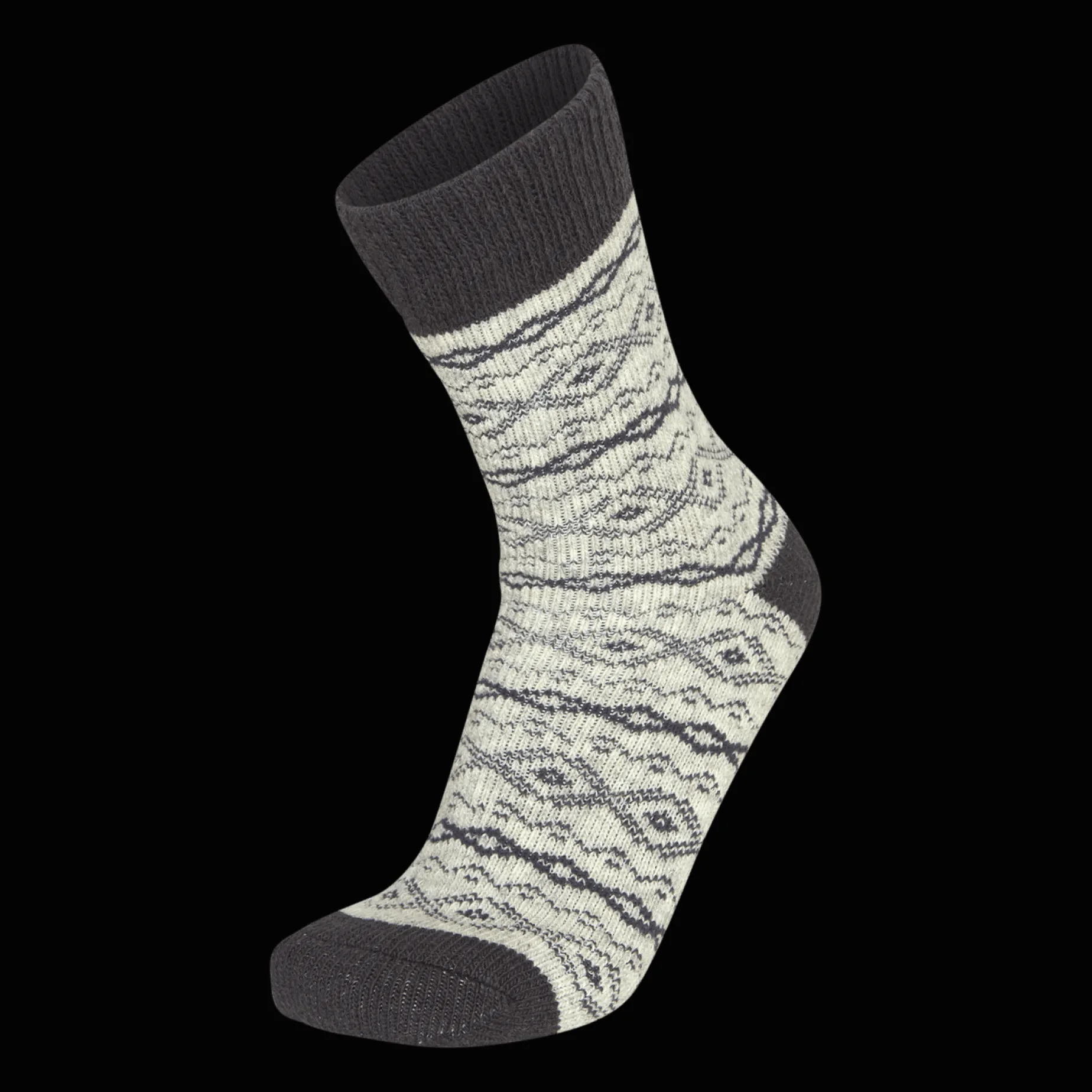 Islender Knittet Wool Sock, Ullsokk