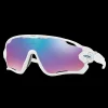 Jawbreaker Polished White W/Prizm Sapphire Snow, Multisportbrille