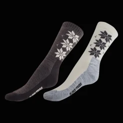 Kt Wool Sock 2 Pk, Sokker, Dame