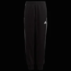 Little Kids Essential 3-Stripes Shiny Tracksuit, Joggedress, Barn