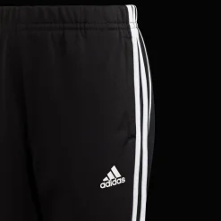 Little Kids Essential 3-Stripes Shiny Tracksuit, Joggedress, Barn