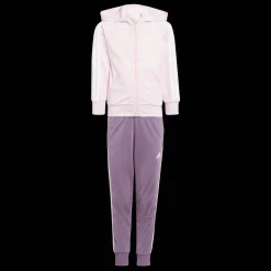 Little Kids Essential 3-Stripes Shiny Tracksuit, Joggedress, Barn