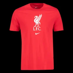 Liverpool Fc Crest Short Sleeve Tee, T-Skjorte Fotball, Herre