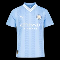 Manchester City Home Jersey Replica 23/24, Fotballdrakt, Junior