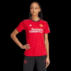 Manchester United Home Jersey 2023/24, Fotballdrakt, Dame