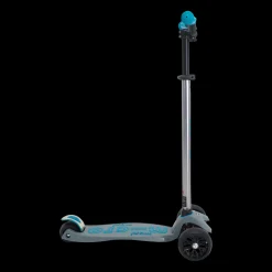 Micromaxi Deluxe Pro Grey/Aqua 3 Scooter, Sparkesykkel Barn