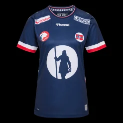 Nhf 22 Womans Away Jersey S/S Jr, Håndballtroye Junior