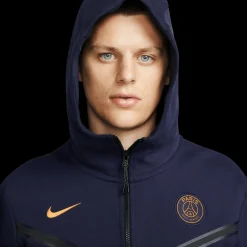 Paris Saint-Germain Techfleece Hoodie, Hettejakke, Herre