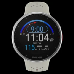 Polar Pacer Pro Whi/Red S-L, Lopeklokke Unisex