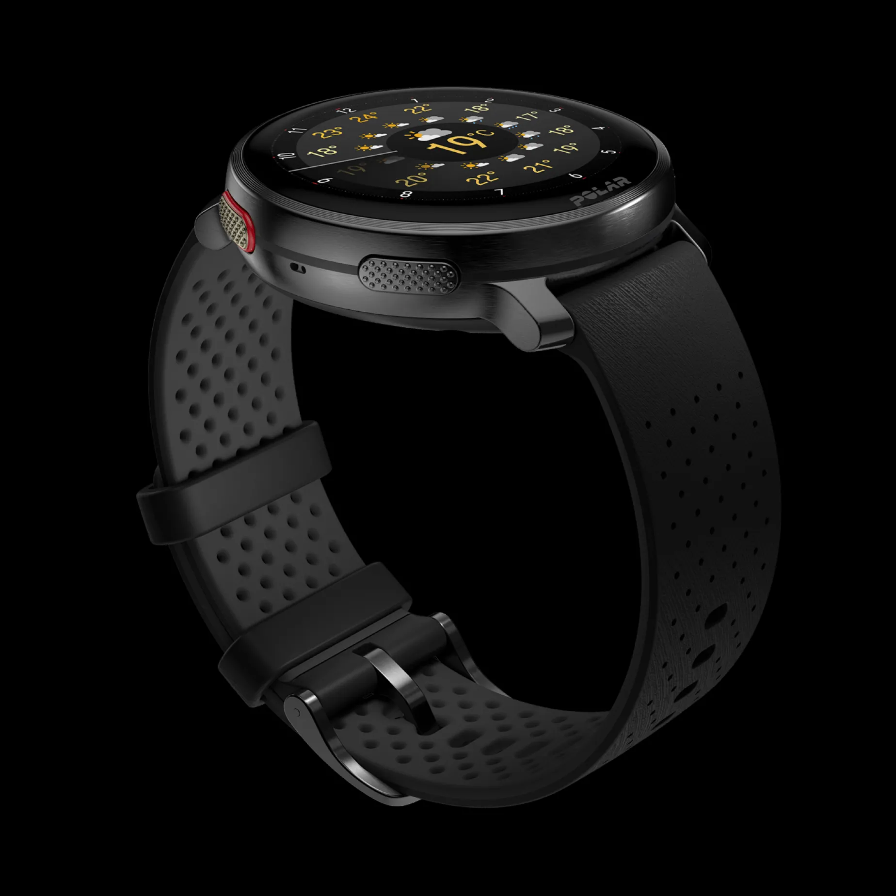 Polar Vantage V3 Blk/Blk S-L, Smartklokke, Sportsklokke, Unisex