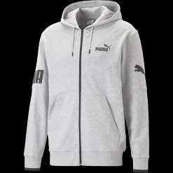 Puma Power Colorblock Full-Zip Hoodie Tr, Hettejakke, Herre