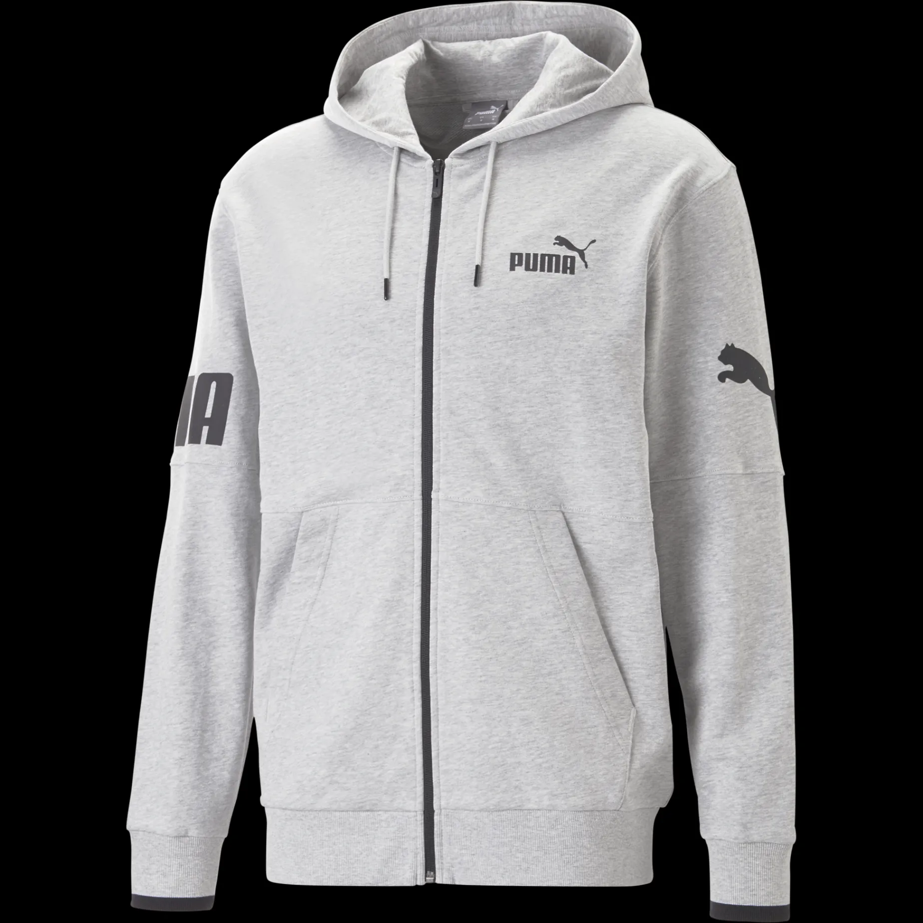 Puma Power Colorblock Full-Zip Hoodie Tr, Hettejakke, Herre