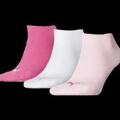 Puma Sneaker Plain 3Pk, Ankelsokker, Unisex