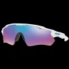 Radar Ev Path Polished White W/Prizm Sapphire Snow, Multisportbrille
