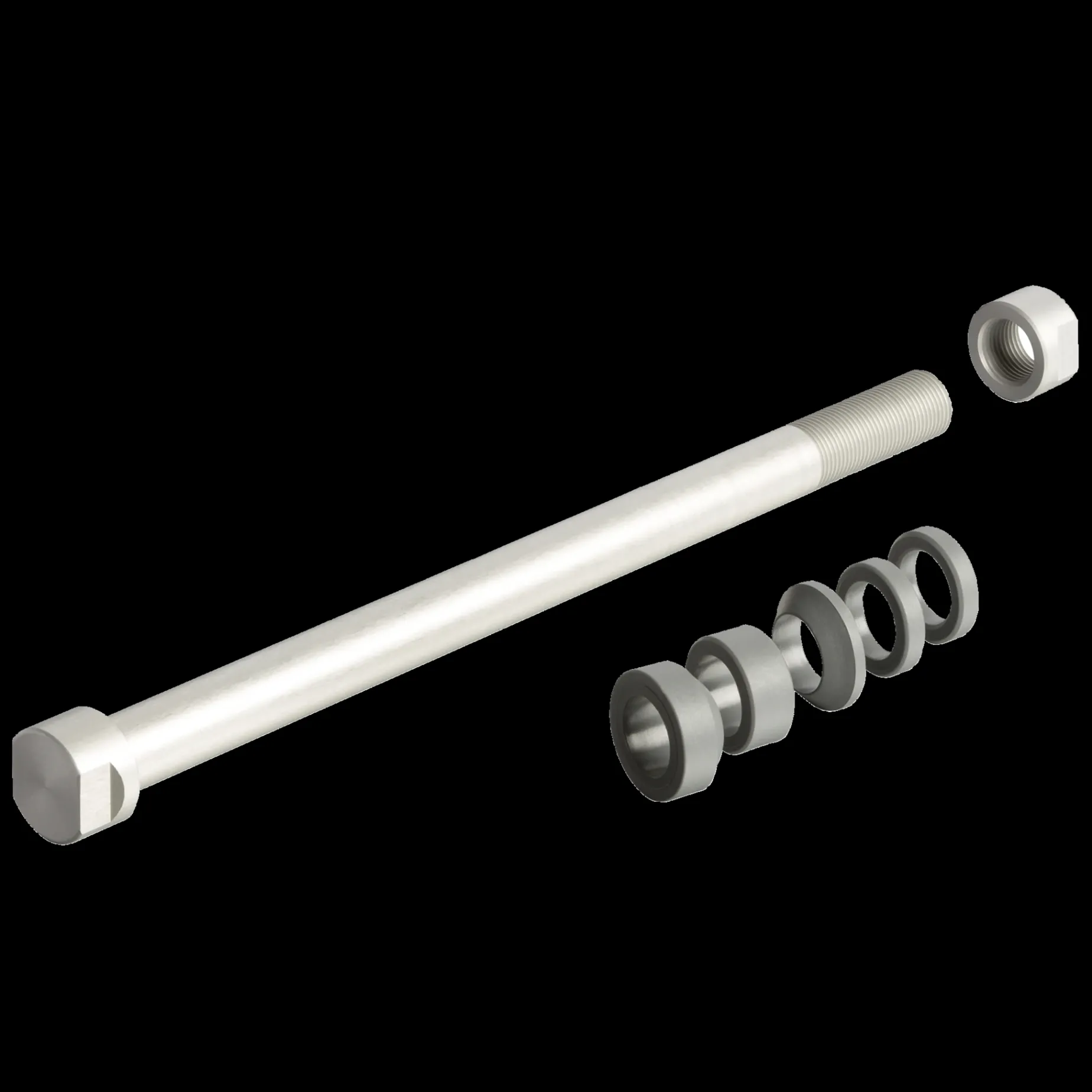 Tacx, E-Thru Axle Skewer 12 Mm X 1 Rear Wheel, Sykkelrulleaksling