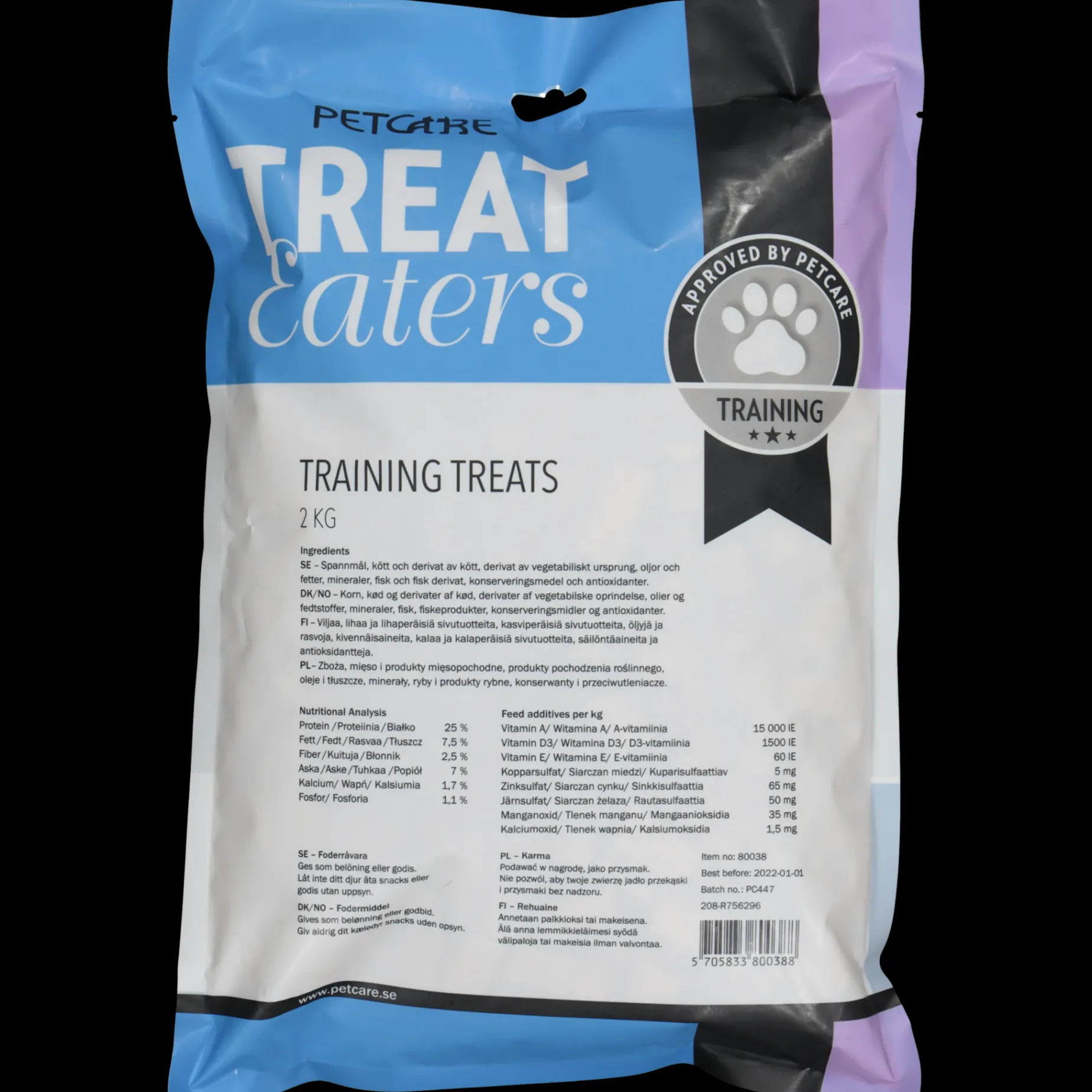 Trainingtreats 2 Kg, Hundegodteri