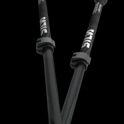 Trekking Poles Carbon, Vandrestaver, Svart