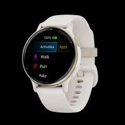 Vivoactive 5 Ivory & Cream Gold, Smartklokke, Multisportklokke, Unisex
