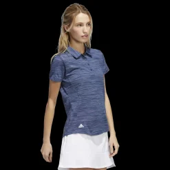 W Spacedye Short Sleeve Polo, Golftroye Dame