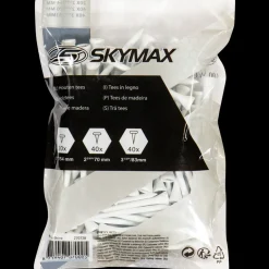 Wooden Tees 83/69/53 Mm (100Pcs), Golfpegger