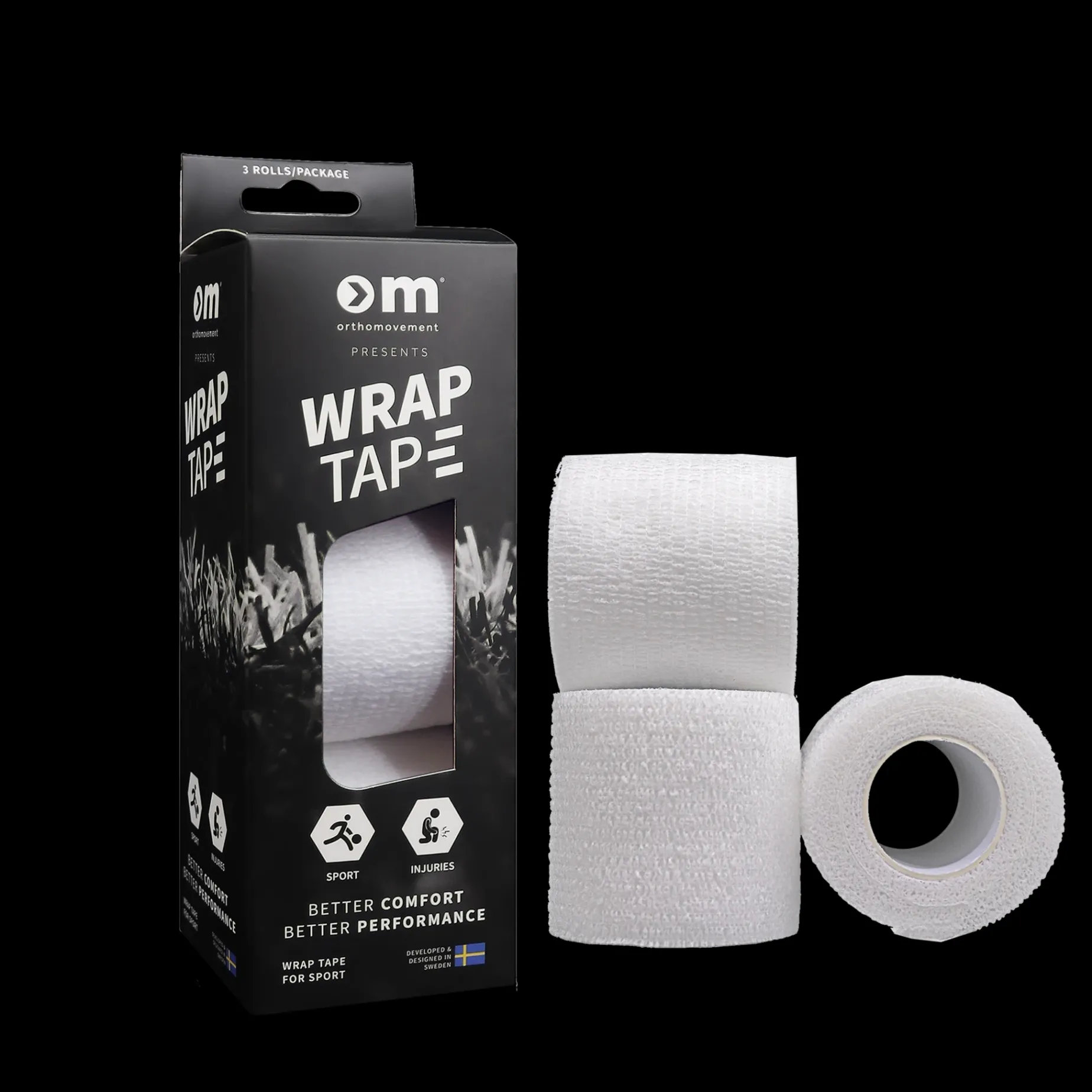Wrap Tape 3 Pack, Fotballteip