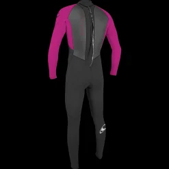 Youth Reactor 3/2Mm Back Zip Full, Våtdrakt Junior